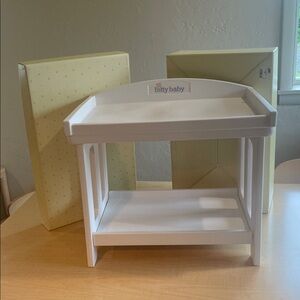 American Girl Bitty Baby Baby's Changing Table